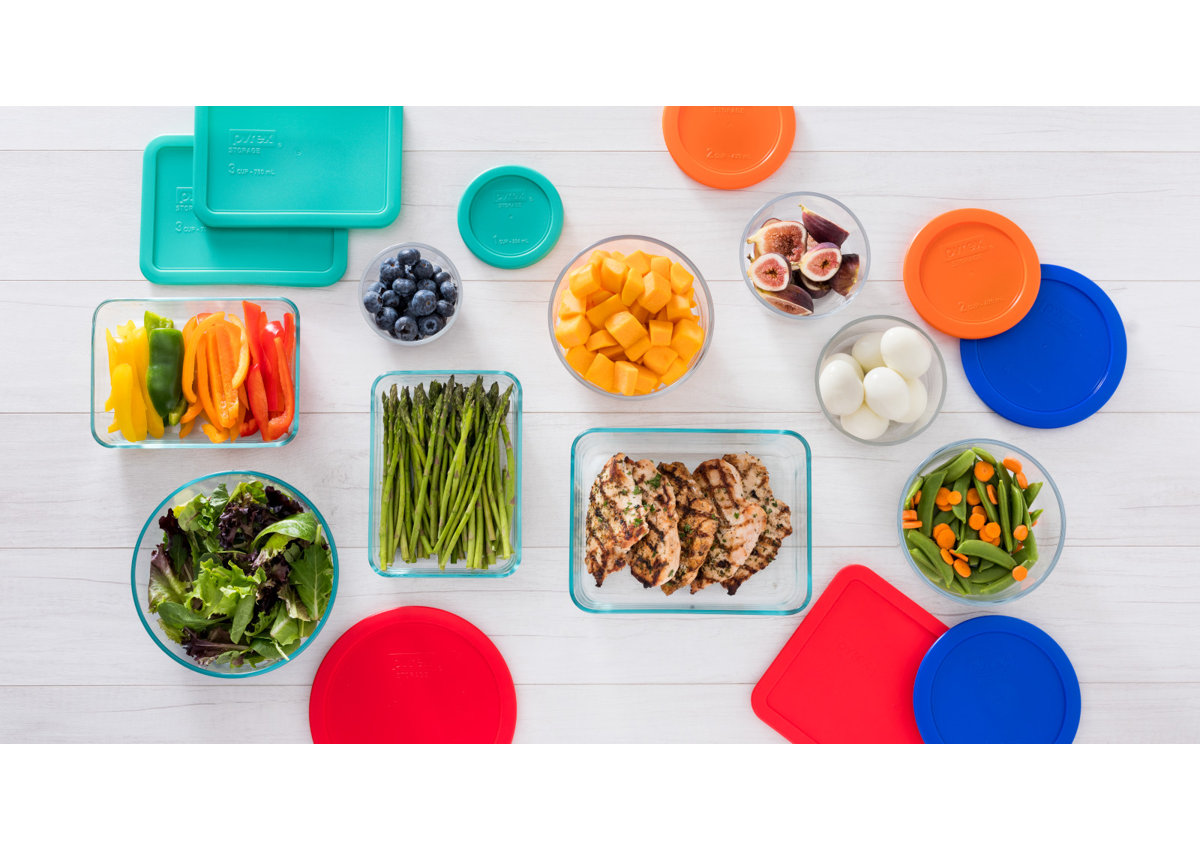 Pyrex 18-piece Glass Food Storage Container Set with Lids